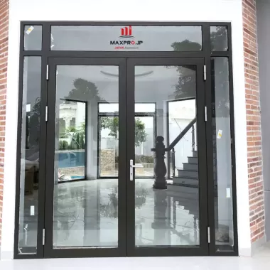 CỬA ĐI HAI CÁNH MỞ NHÔM MAXPRO JAPAN CAO CẤP