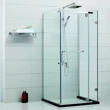 Phòng Tắm Kính Cửa Mở Inox - Mẫu 03